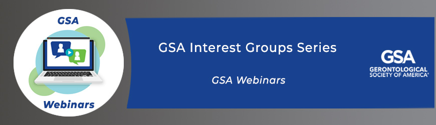 Common Data Elements for International Research in Residential Long-term Care Interest Group Meeting